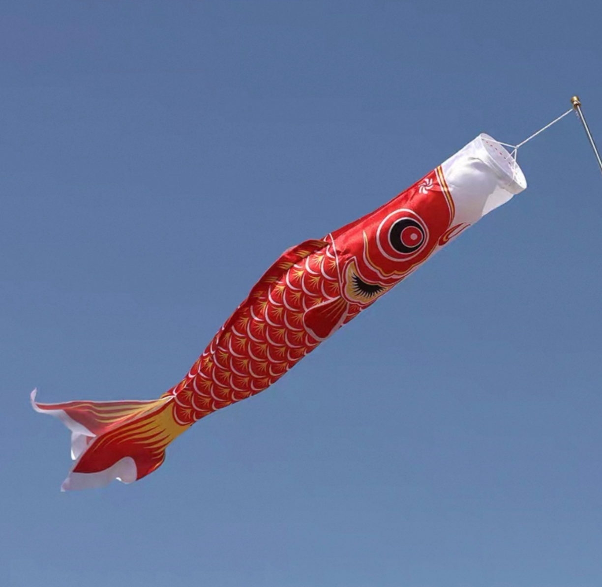 Japanese Handmade Koinobori Carp Flag Streamer Garden Outdoor Decor